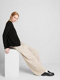 Essential Crewneck Cardigan