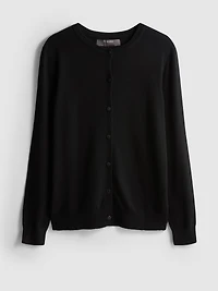 Essential Crewneck Cardigan