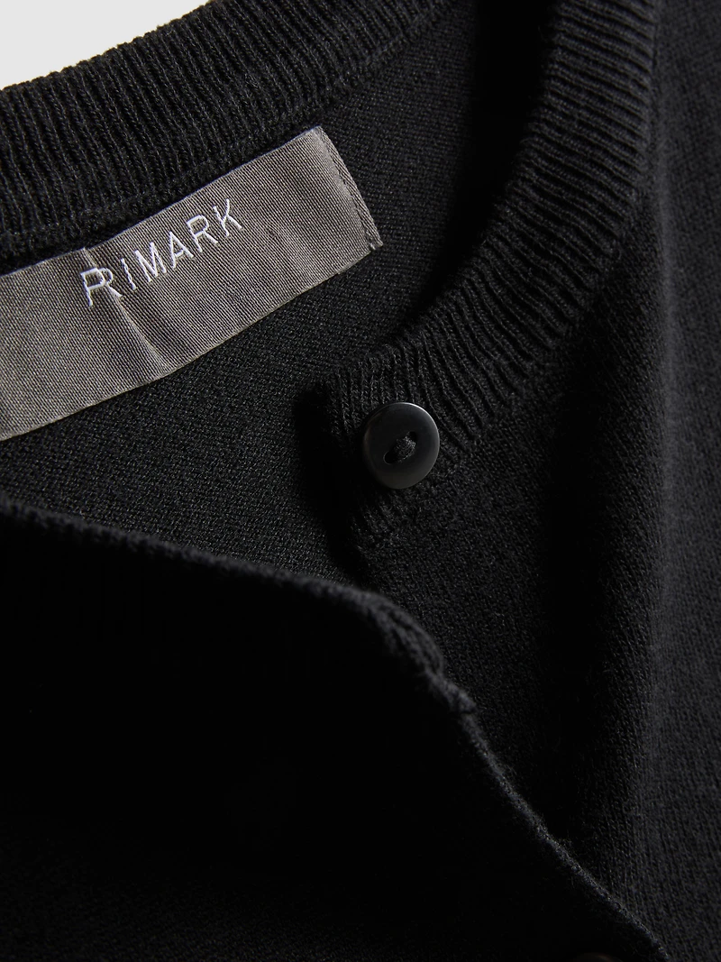 Essential Crewneck Cardigan