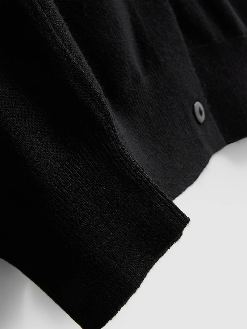 Essential Crewneck Cardigan