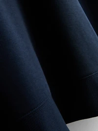 Relaxed Cotton Blend Printed Sweatshirt