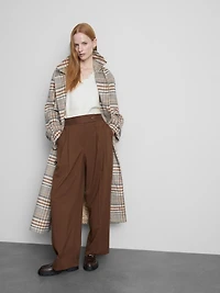 Lace-Trim Knitted Vest