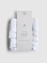 5pk Cotton Muslin Cloths