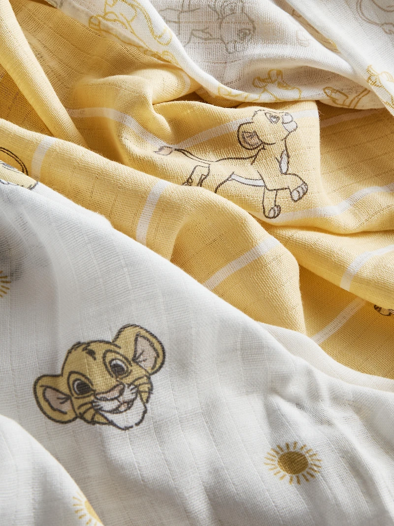 3pk Disney’s The Lion King Muslin Cloths