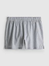 Woven Cotton Pajama Shorts