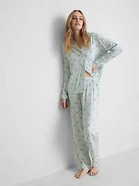 Twill Boyfriend Pajamas