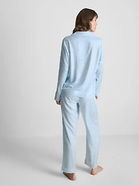 Twill Boyfriend Pajamas