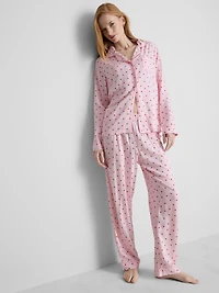 Twill Boyfriend Pajamas