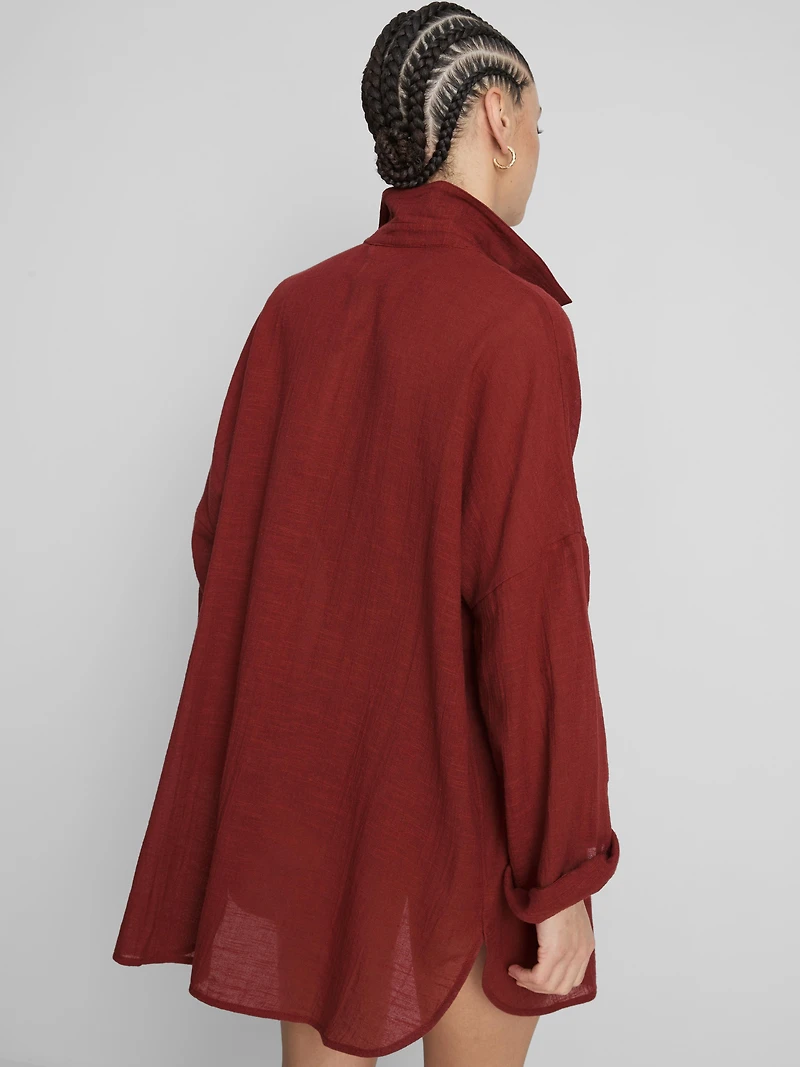 Button-Down Beach Shirt