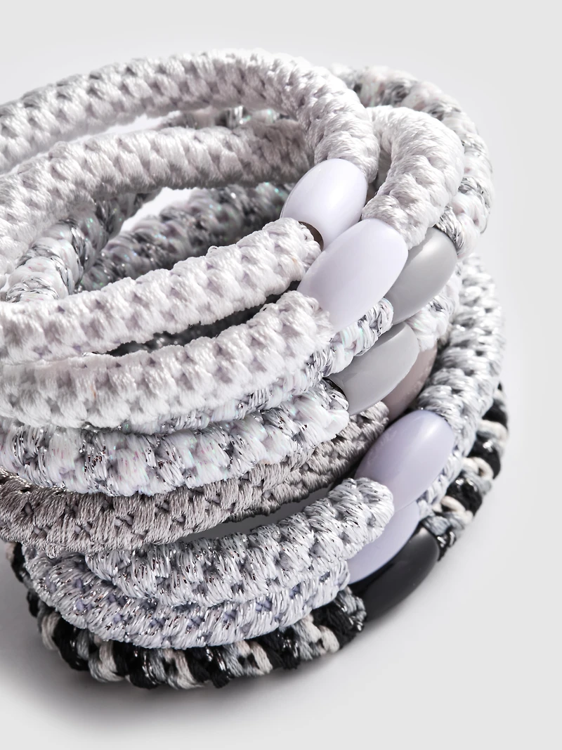 10pk Chunky Hair Bands