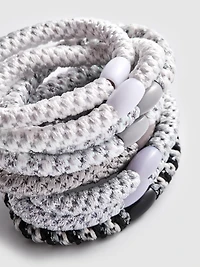 10pk Chunky Hair Bands