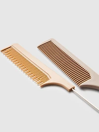 2pk Pin Tail Hair Combs