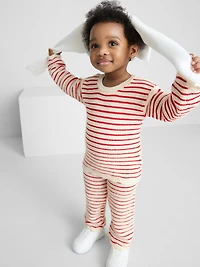 0-36mths | Crochet Sweater and Leggings Set