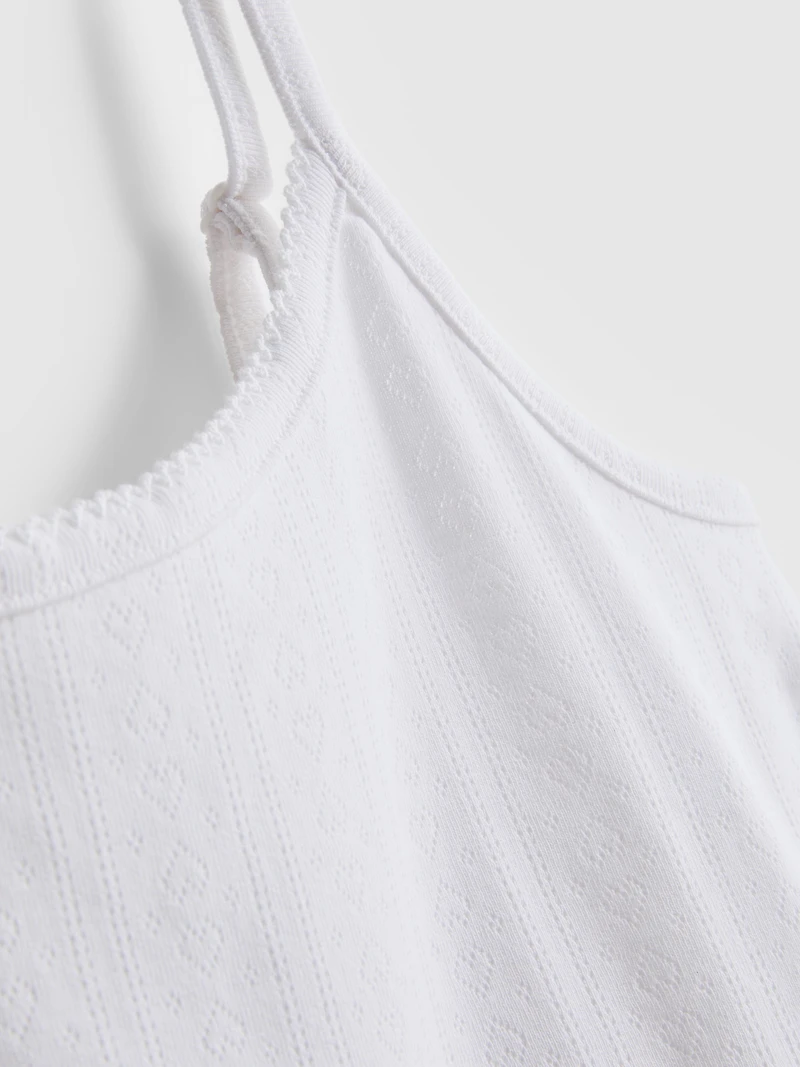 Cotton Rich Pointelle Cami Lounge Top