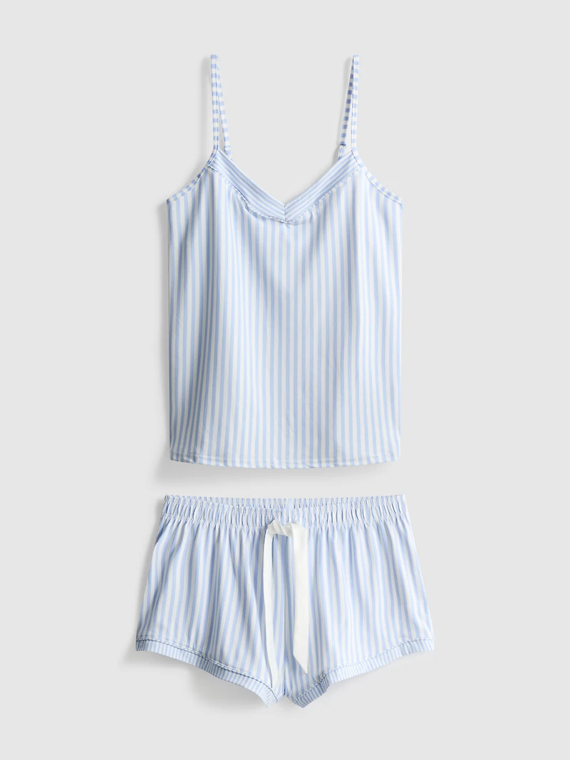 Striped Shorty Pajamas