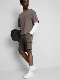Drawstring Cargo Shorts