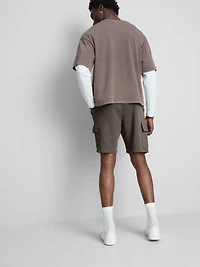 Drawstring Cargo Shorts