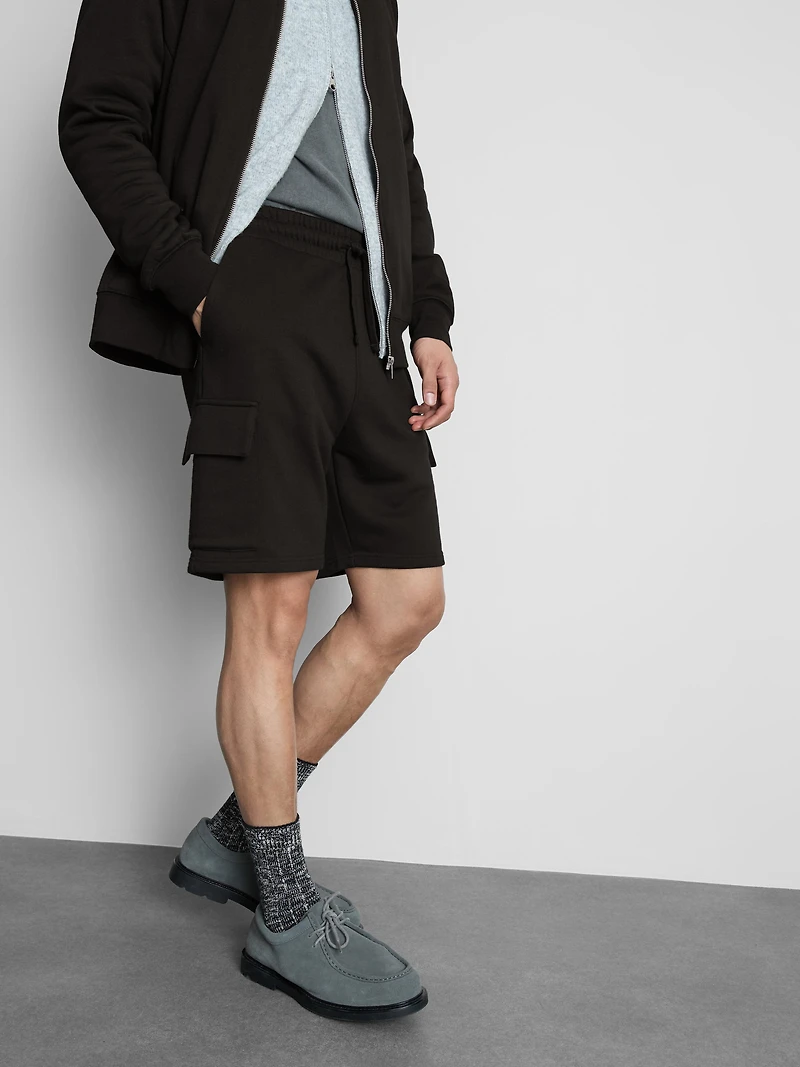 Drawstring Cargo Shorts