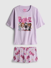 Bratz Cotton Graphic Shorty Pajamas