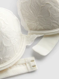 Sequin Embroidered Maximize Bra