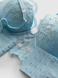 A-E Butterfly Longline Push Up Bra