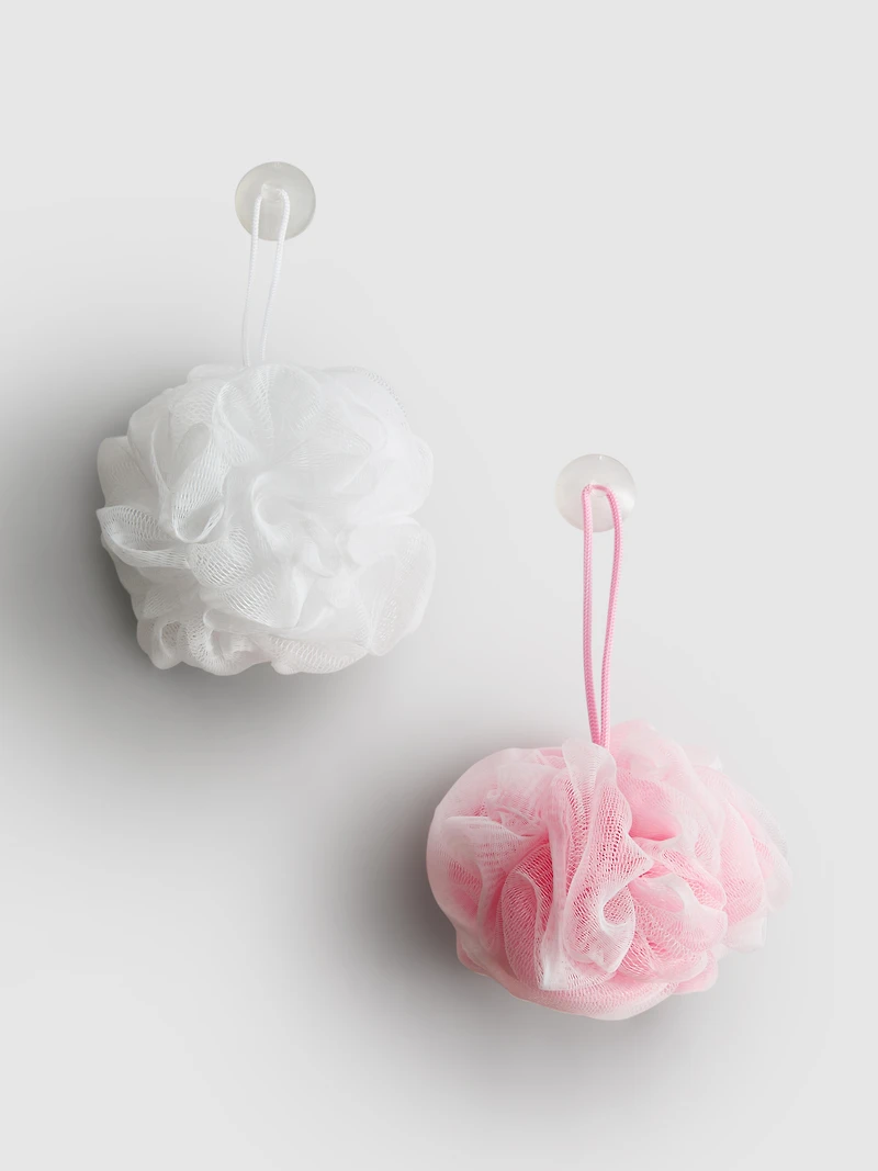2-Pack Shower Puffs