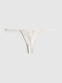 Bridal Sequin Embroidered Thong