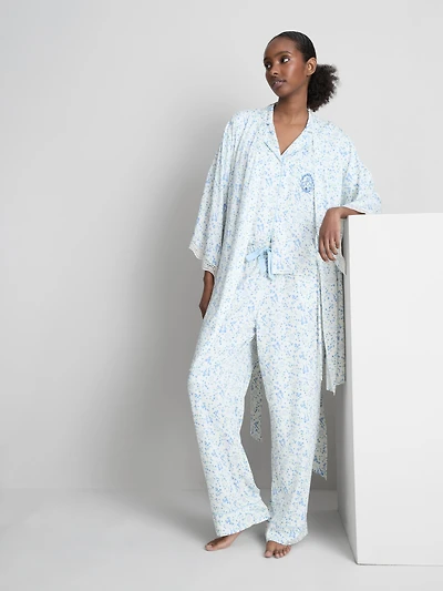 Bridgerton Floral Midi Robe