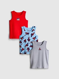 1.5-10yrs | 3pk MARVEL Spider-Man Tanks