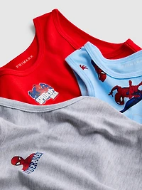 1.5-10yrs | 3pk MARVEL Spider-Man Tanks