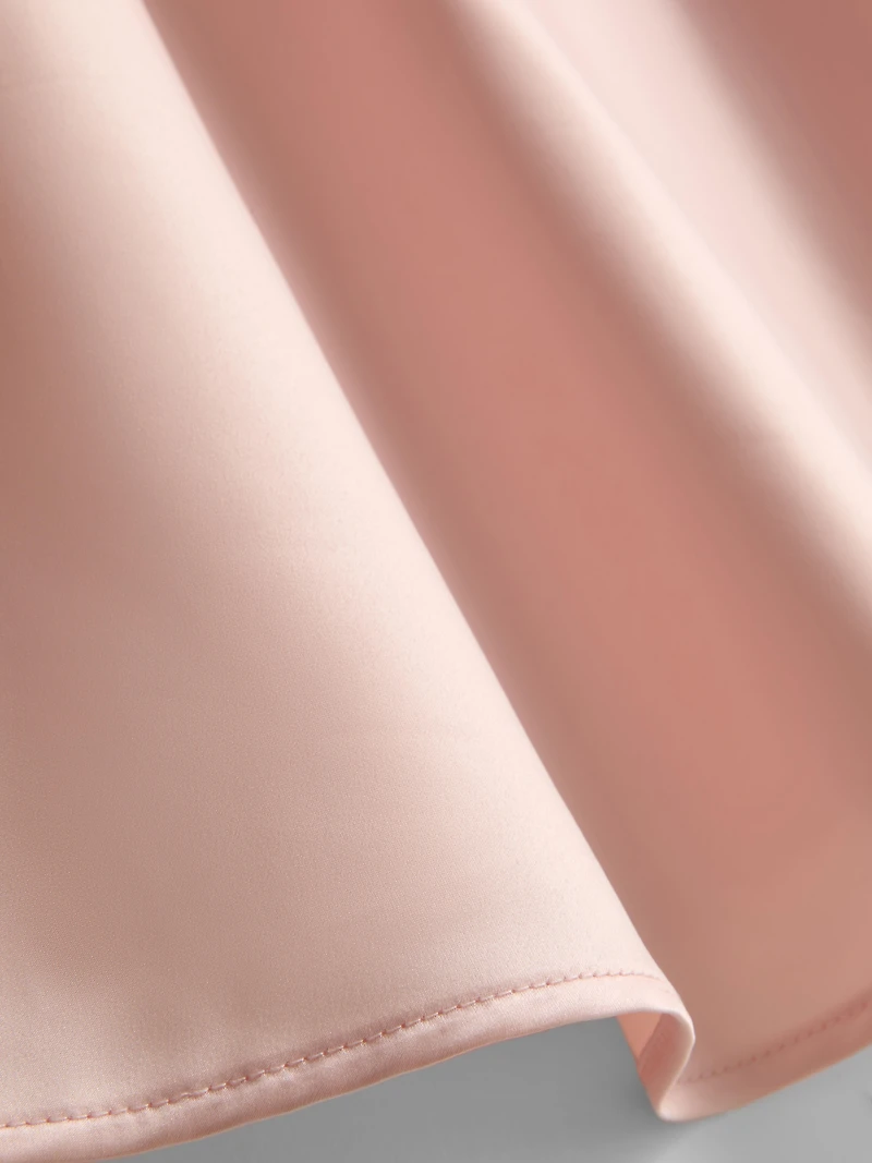 The Edit Satin Lace Pajama Cami Top