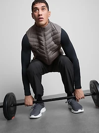 Active Quilted Sleeveless Jacket