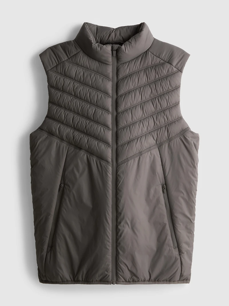 Active Quilted Sleeveless Jacket