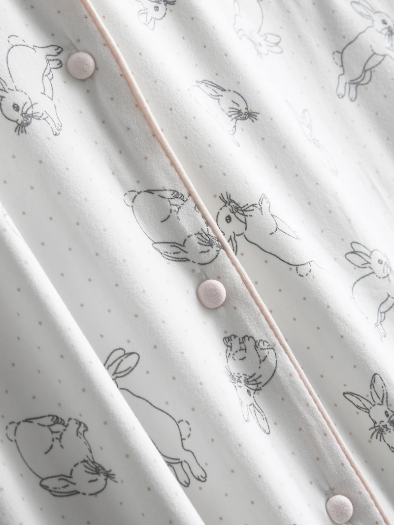 Relaxed Printed Boyfriend Nightshirt