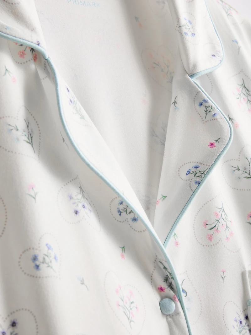 Relaxed Printed Boyfriend Nightshirt