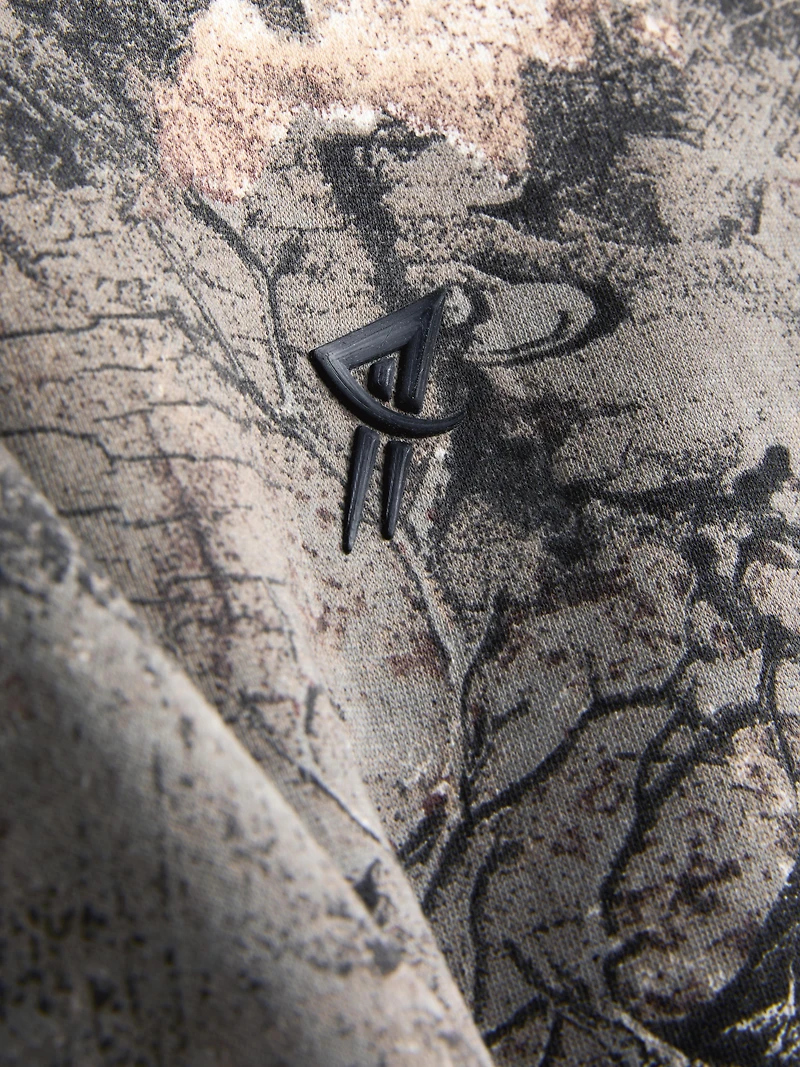 Active Camo-Print Hoodie