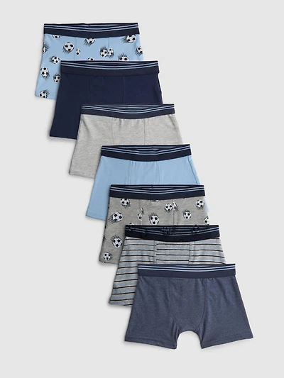 2-15yrs | 7pk Soccer Graphic Trunks