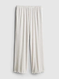 Floral Pointelle Pajama Bottoms