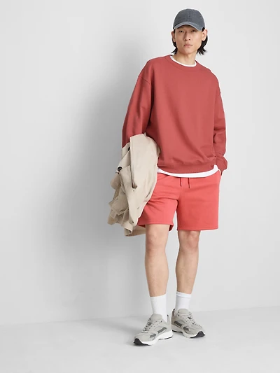 Oversized Crew Neck Sweatshirt
