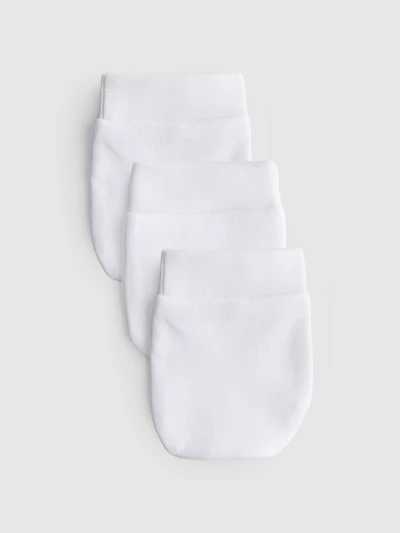 3pk Baby Scratch Mitts