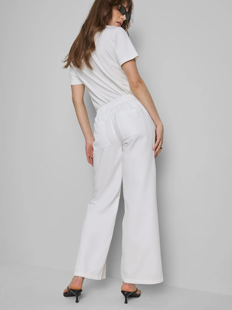 Straight-Leg Denim Joggers