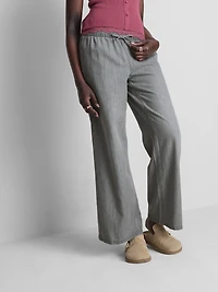 Straight-Leg Denim Joggers