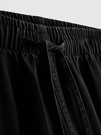 Straight-Leg Denim Joggers