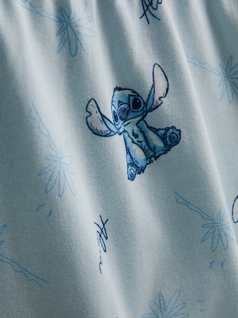 Disney’s Stitch Cotton Graphic Shorty Pajamas