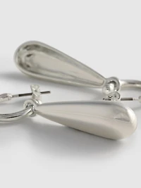 Droplet Dangle Hoop Earring