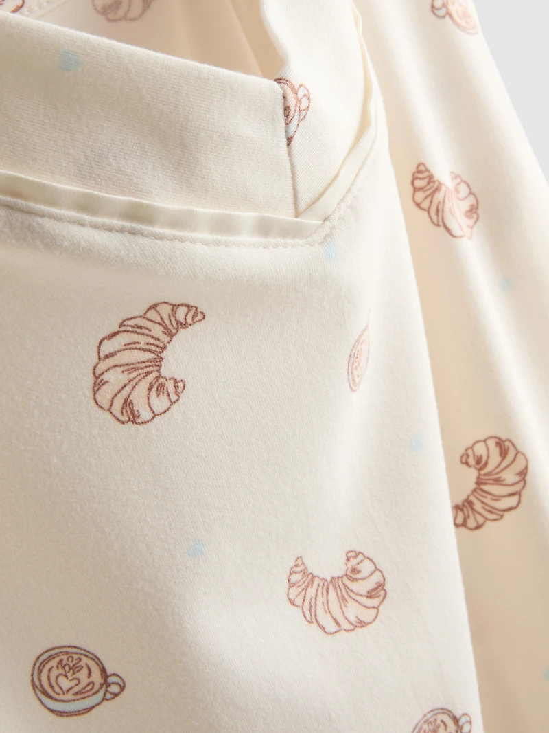 Printed Shorty Pajamas