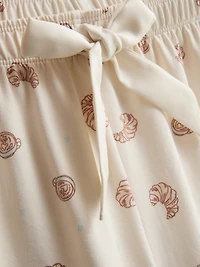 Printed Shorty Pajamas