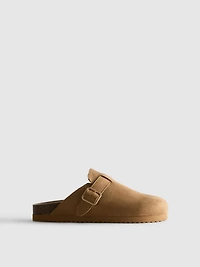 Buckle Mule Clogs
