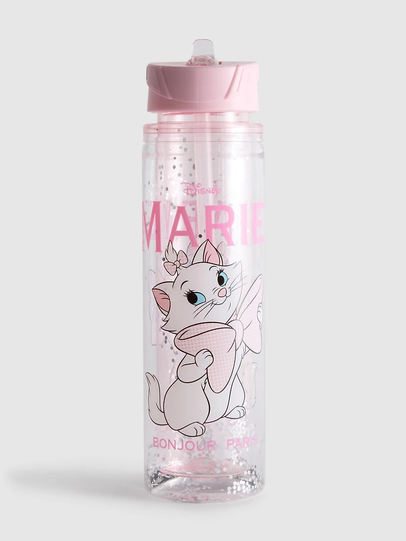 Disney’s The Aristocats Marie Glitter Water Bottle