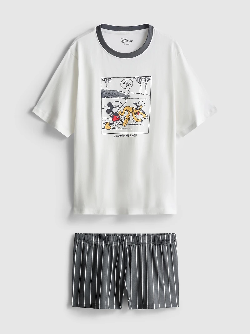Disney’s Mickey Mouse Graphic Shorty Pajamas